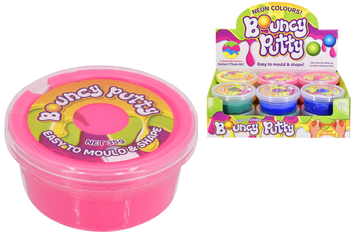 Neon Colour Bouncy Putty 6+