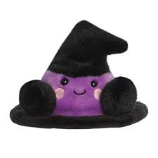 Rowena Witch Hat Palm Pals 5" Plush Soft Toys by Aurora 0+