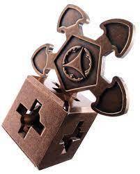 Huzzle Cast - O'Gear- Metal Puzzle - Level 3, Brain Teaser 8+