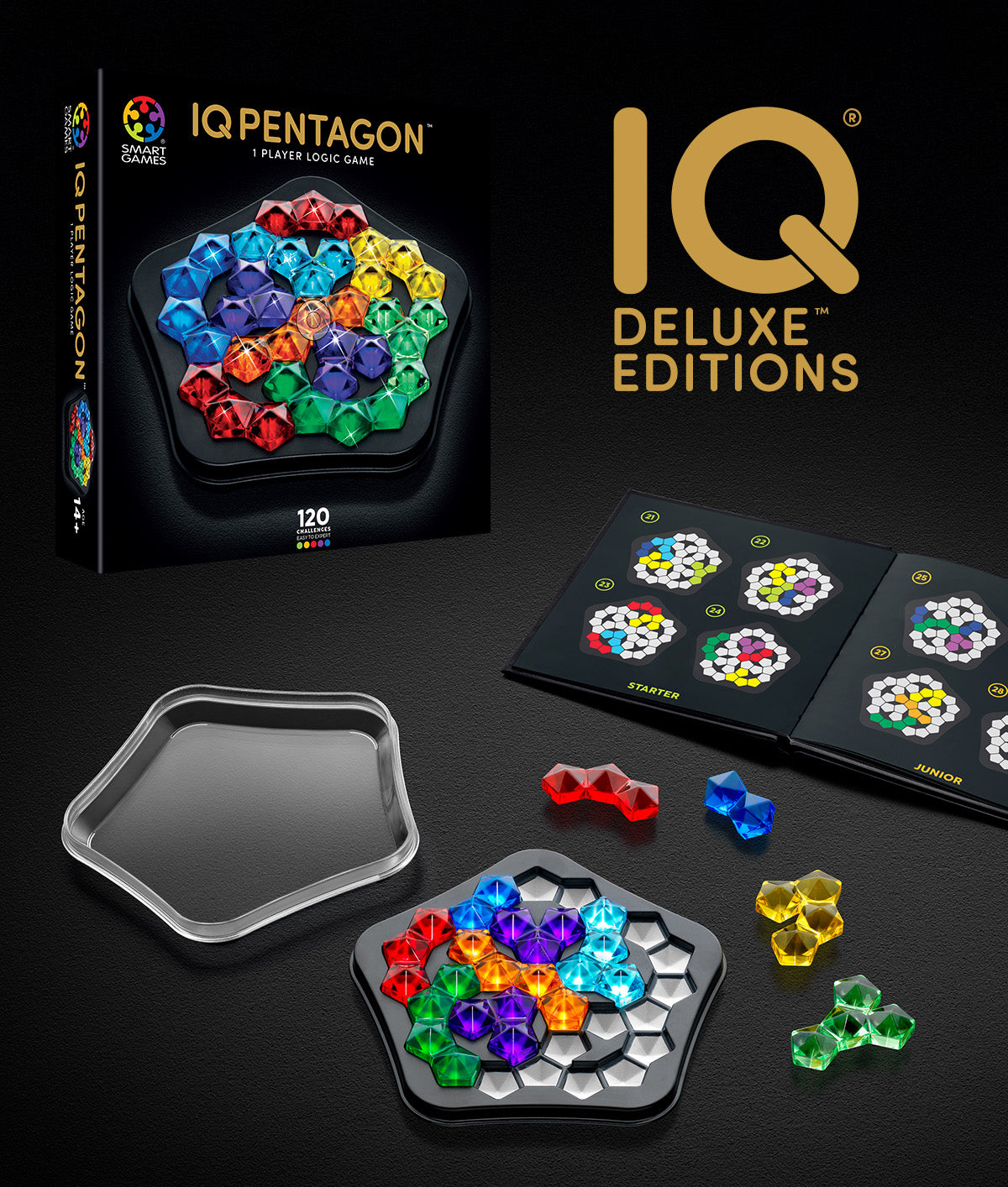 IQ Pentagon Puzzle Game by Smart Games 4+