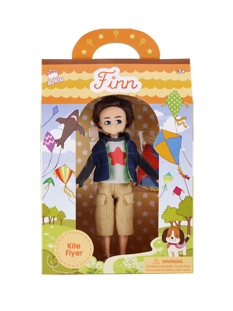 Finn Kite Flyer Lottie Boy Doll LT064 by Arklu