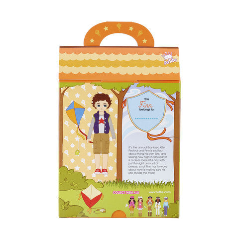 Finn Kite Flyer Lottie Boy Doll LT064 by Arklu