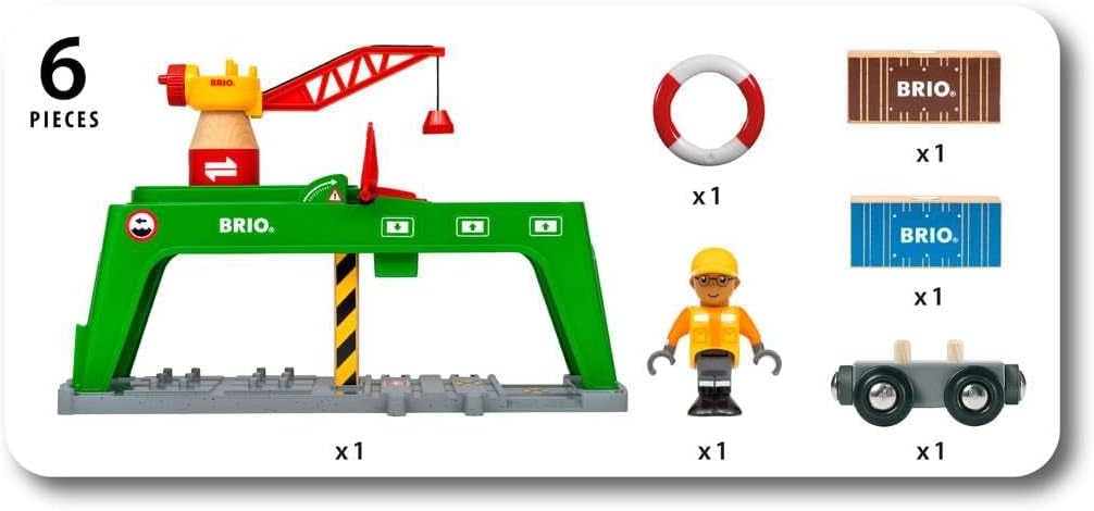 BRIO World Container Crane 33996 3+
