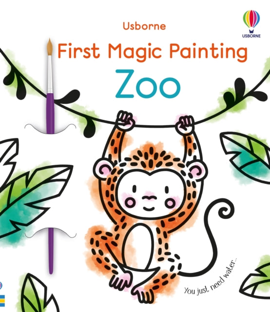 First Magic Painting Zoo by Abigail Wheatley 3+