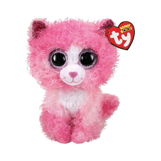 Reagan The Cat 15cm Ty Beanie Boos Soft Toy Plush DOB April 2