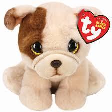 Houghie The Pug 15cm Ty Beanie Babies Soft Toy DOB April 19