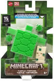 Turtle Minecraft 3.25" Core Action Game Figure 6+ Toy