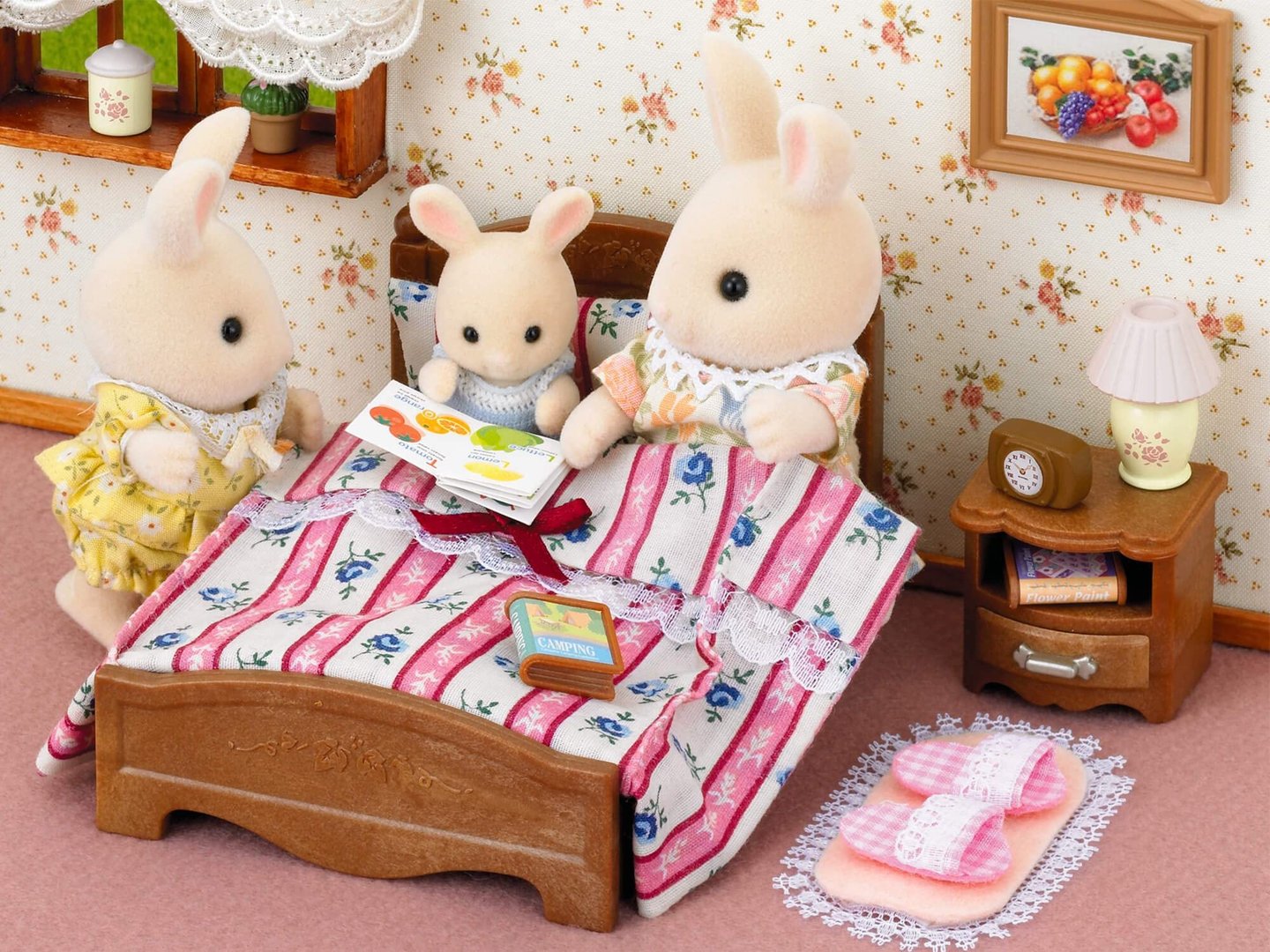 Sylvanian Families Semi-Double Bed Set 5019