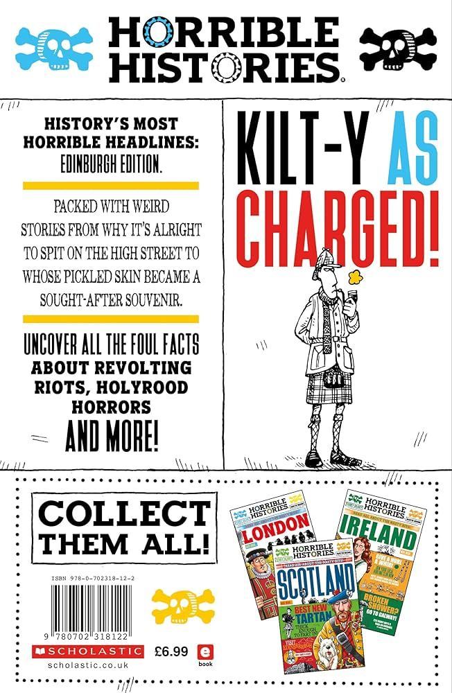 Gruesome Guide to Edinburgh Newspaper Edition 8+
