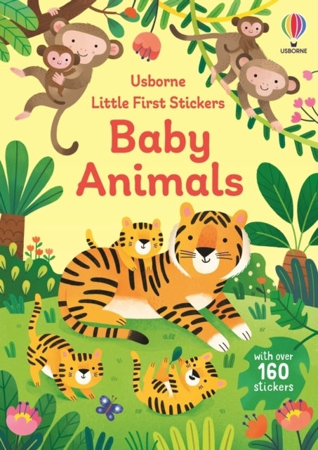 First Little Sticker Book baby Animals by Usborne