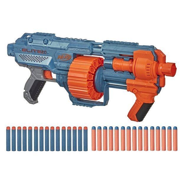 Nerf Elite 2.0 Shockwave RD-15 Blaster 8+