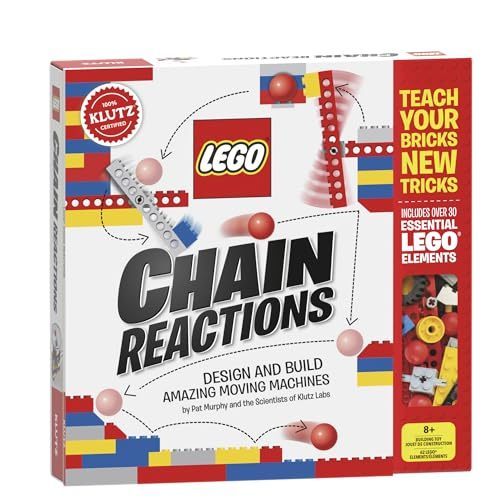 Lego Chain Reactions 30 Technic Construction Pieces and Book