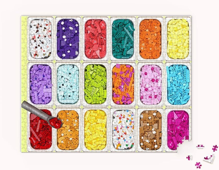 LEGO Ice Cream Dreams 1000 Piece Jigsaw Puzzle 12+