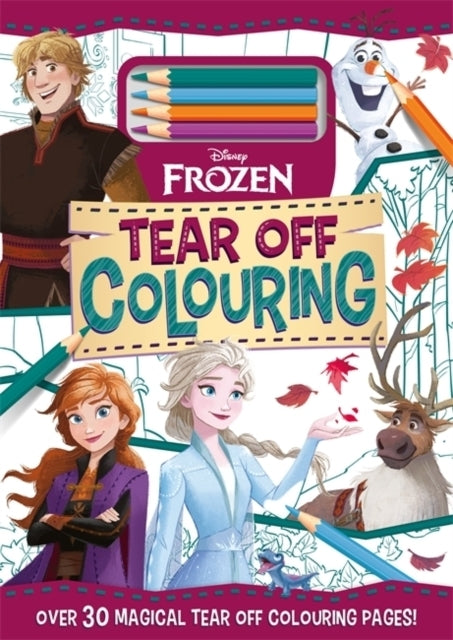 Disney Frozen Tear Off Colouring Book 4+