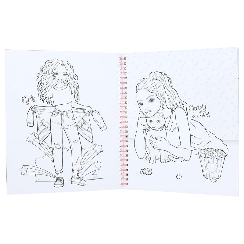 TOPModel Colouring Book - CUTIE STAR 412434_A