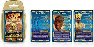 Top Trumps Ancient Egypt Tutankhamun Card Game 6+