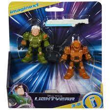 Imaginext Buzz Lightyear Darby Steel & Zap Patrol Disney Pixar