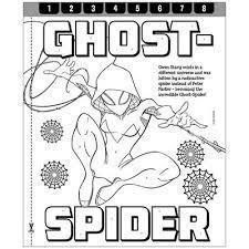 Marvel Spider-Man Paint By Numbers Book