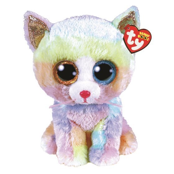 Heather The Horned Cat 38cm Large TY Beanie DOB April 26