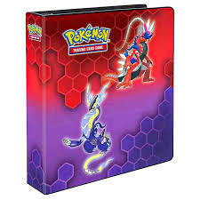 Koraidon & Miraidon 4 Pocket Binder Holds 80 Cards