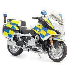 Maisto Motorbike Police BMW R1200 RT - 1:18 By Maisto 3+