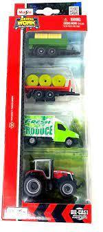 Mini Working Machines 4 Pack Set By Maisto 3+