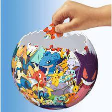 3D Puzzle 72pc Pokemon Ball Puzzle by Ravensburger