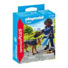 Playmobil Policeman with Dog 71162 4+ Toy