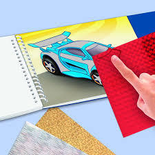 Monster Cars Tuning Fun Foil Art Book