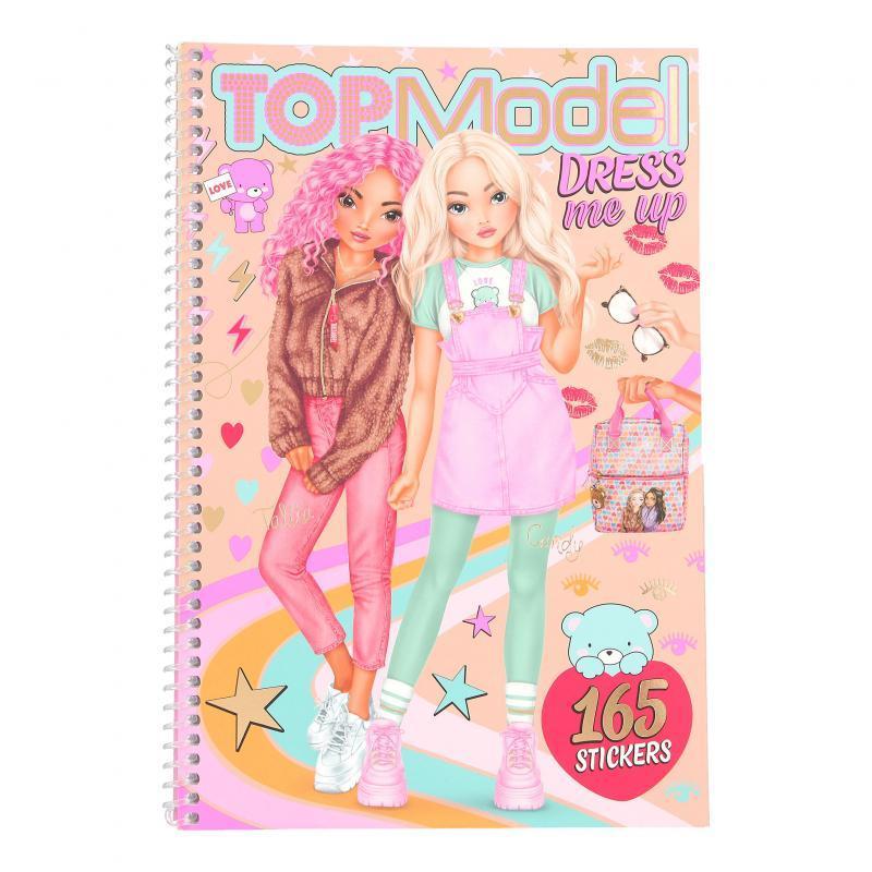TOPModel Dress Me Up Teddy Cool Sticker Book 411653_A