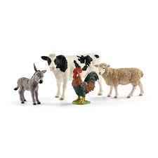 Schleich Farm World Starter Set of 4 Animal Figures 42385