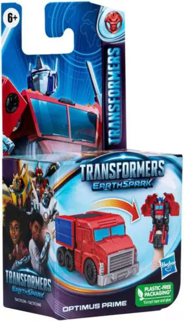 Transformers EarthSpark Terran Tacticon - Optimus Prime 6+