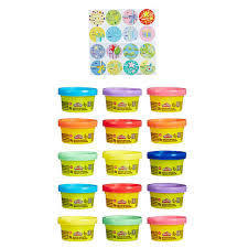 Play-Doh 15 Pots of Coloured Doh 420g Party Bag 2+ Fun