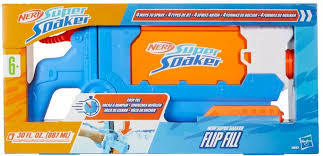 Nerf Super Soaker Flip Fill Water Blaster 6+