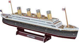 Build It 3D Titanic Model Jigsaw Puzzle by Cheatwell Games 8+