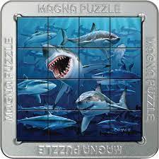 Sharks 3D Magna Puzzle 8+ by Cheatwell Games