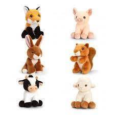 Keel Eco 12cm Farm Animals Collectables by Keel Toys From 0+
