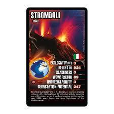 Top Trumps Top Volcanoes Card Game