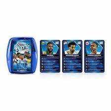 Top Trumps Quiz World Football Stars Card Game (Blue)