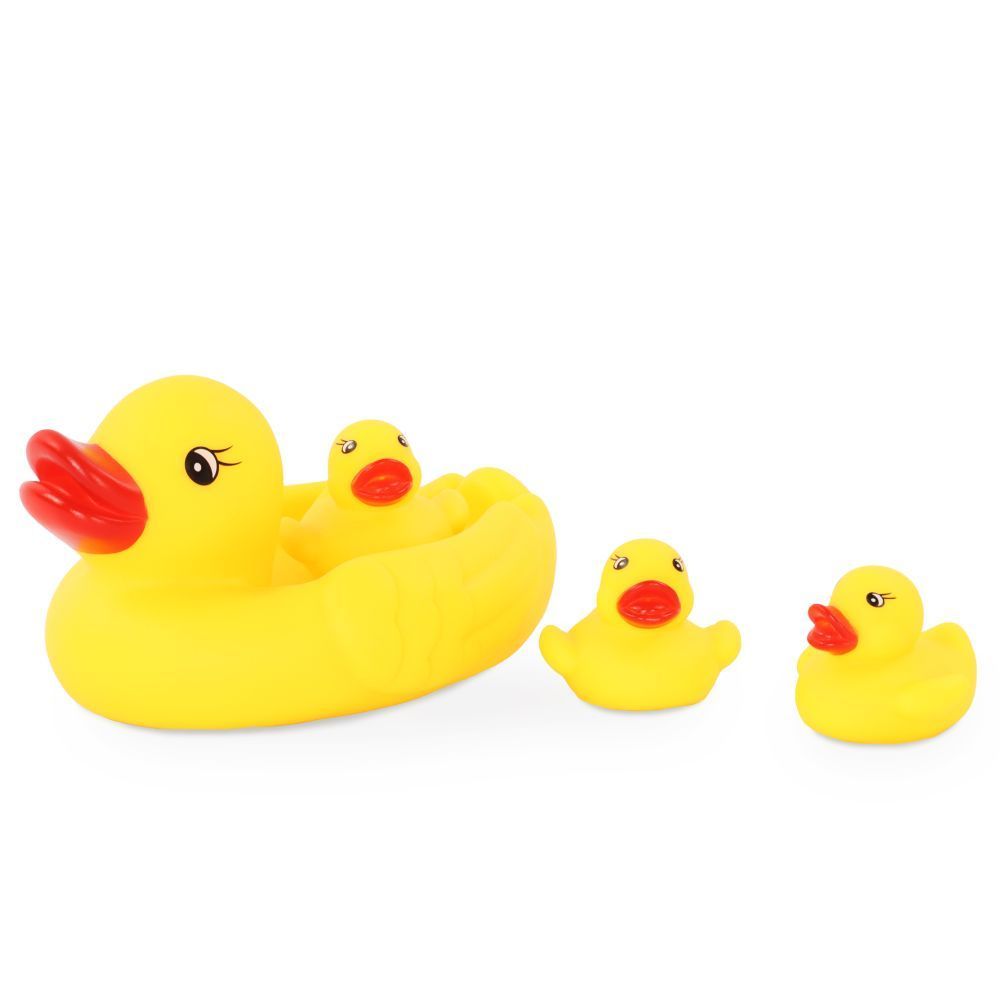 Duck Family Bath Toy Set of 4 Bath Squirters from 12m+