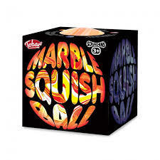 6cm Scrunchems Marble Squish Ball 3+