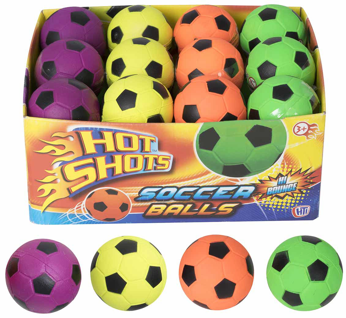 High Bounce Soccer Balls by Hot Shots Toys 3+