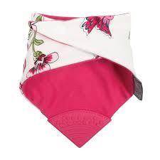 Neckerchew Anna Floral Teething Bib 0m+