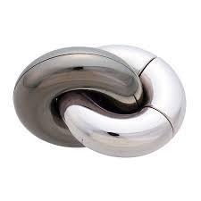 Huzzle Cast Donut Metal Puzzle Level 4, Brain Teaser 8+