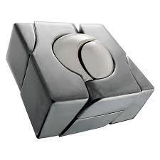 Huzzle Cast - Marble - Metal Puzzle - Level 5, Brain Teaser 8+