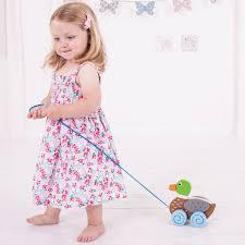 Duck Pull Along by BigJigs Toys BB110
