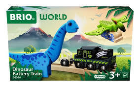 BRIO World Dinosaur Battery Train 36096 3+