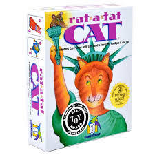 Rat-a-Tat Cat Card Game by Gamewright 6+