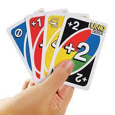 Uno Flip Card Game from Mattel 7+