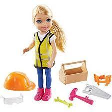 Barbie Chelsea Can Be a Construction Worker Doll Set GTN87 3+